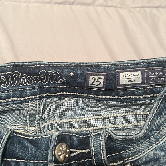 MISS ME distressed bootcut jeans - Picture 8 of 9